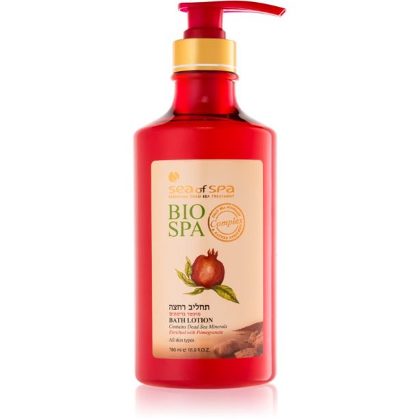 Sea of Spa Bio Spa Pomegranate крем за душ и вана с минерали от Мъртво море с аромат Pomegranate 780 мл.