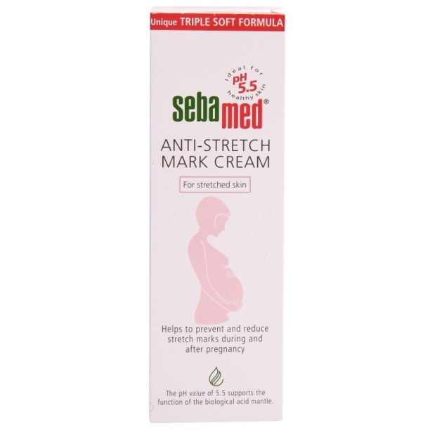 Sebamed Anti-Stretch Mark Cream крем за тяло  за профилактика и редуциране на стрии 200 мл. купи на топ цена