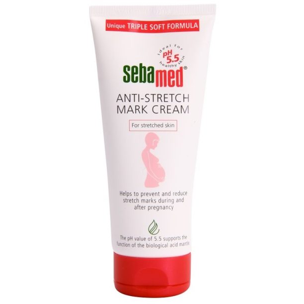 Sebamed Anti-Stretch Mark Cream крем за тяло  за профилактика и редуциране на стрии 200 мл. на ниска цена