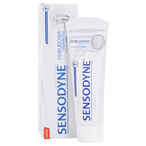 Sensodyne Repair & Protect Whitening избелваща паста за зъби за чувствителни зъби 75 мл. купи на топ цена