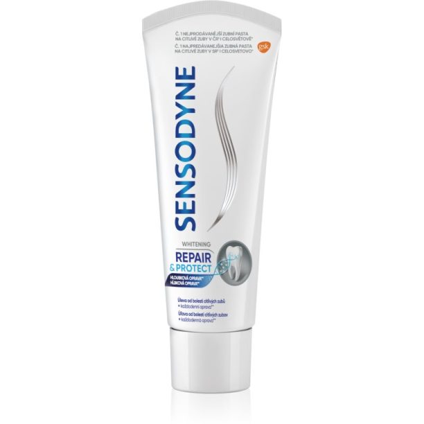 Sensodyne Repair & Protect Whitening избелваща паста за зъби за чувствителни зъби 75 мл. на ниска цена