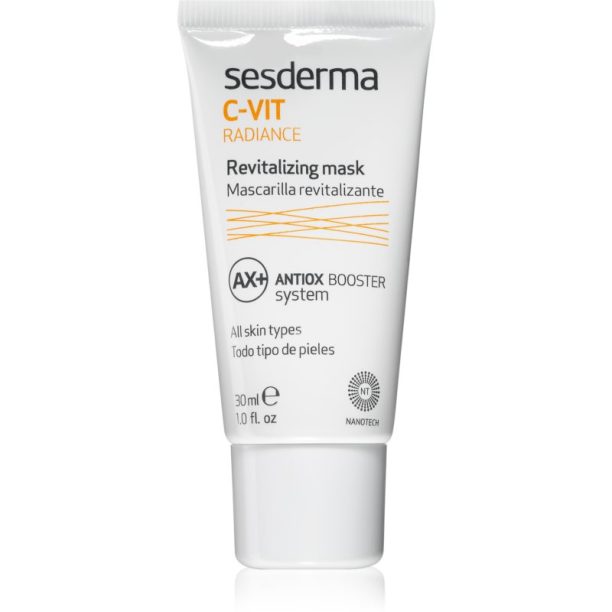 Sesderma C-Vit Radiance освежаваща маска за уморена кожа 30 мл.