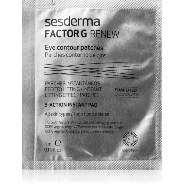 Sesderma Factor G Renew маска за очи  с лифтинг ефект 4 x 4 мл. на ниска цена