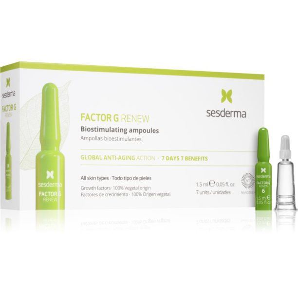 Sesderma Factor G Renew ревитализиращ серум за подмладяване на кожата на лицето 7x1