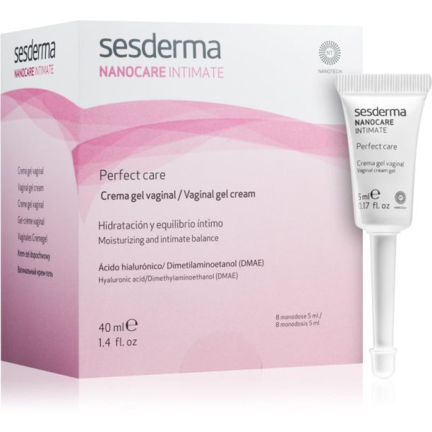 Sesderma Nanocare Intimate хидратиращ гел  за интимните части 8 x 5 мл.