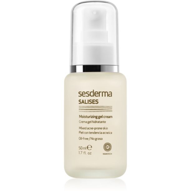 Sesderma Salises хидратиращ гел-крем за мазна кожа склонна към акне 50 мл.