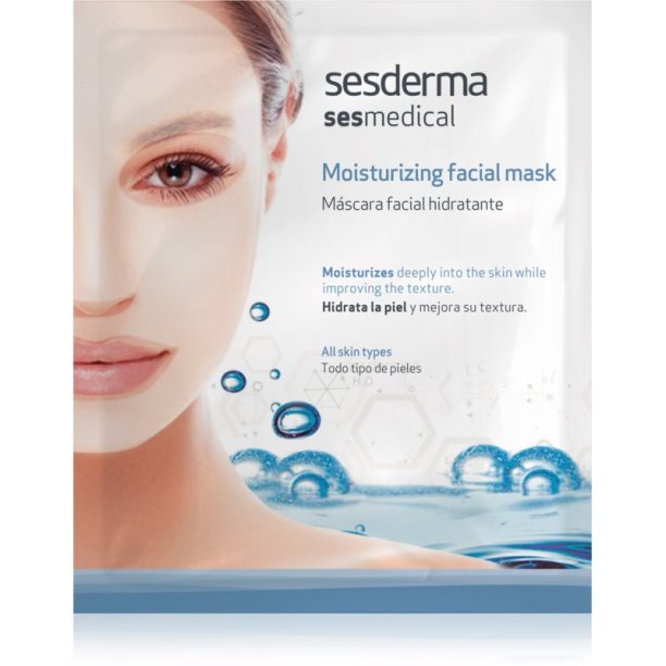 Sesderma Sesmedical Moisturizing Facial Mask хидратираща маска за лице за всички типове кожа на лицето 25 мл.