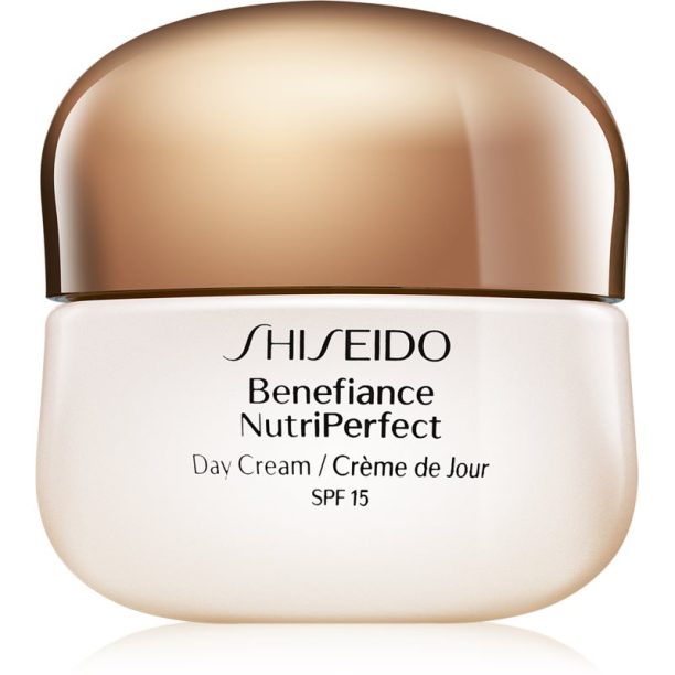 Shiseido Benefiance NutriPerfect Day Cream подмладяващ дневен крем SPF 15 50 мл.