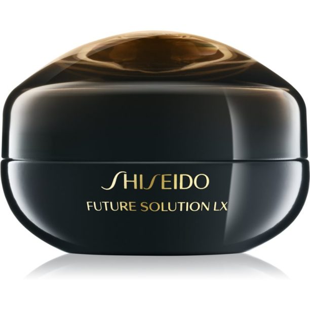 Shiseido Future Solution LX Eye and Lip Contour Regenerating Cream регенериращ крем за зоната около очите и устните 17 мл.