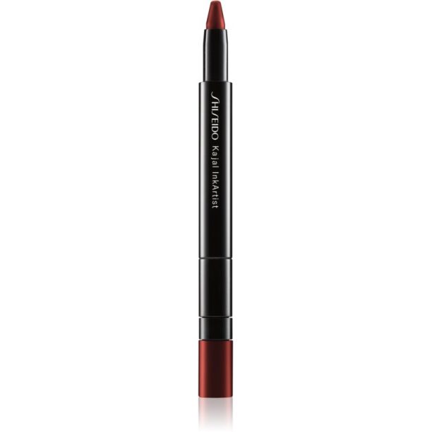 Shiseido Kajal InkArtist молив за очи  4 в 1 цвят 04 Azuki Red (Crimson) 0.8 гр. на ниска цена