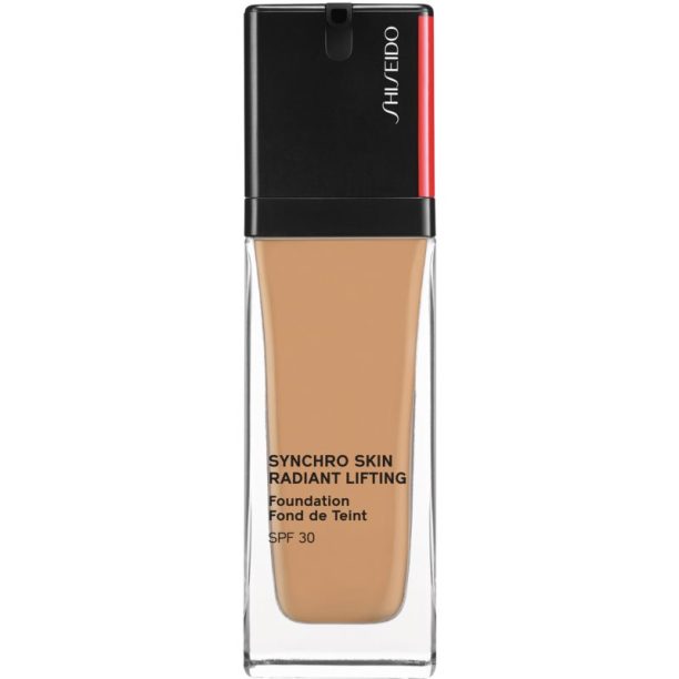 Shiseido Synchro Skin Radiant Lifting Foundation озаряващ лифтинг грим SPF 30 цвят 350 Maple 30 мл. на ниска цена