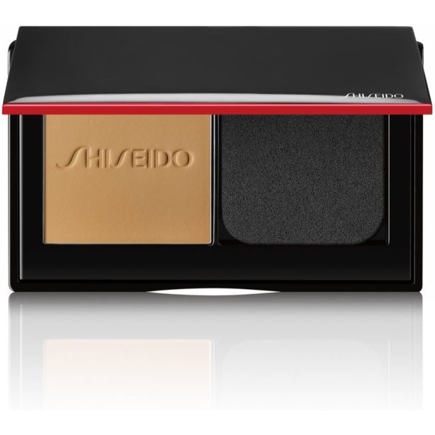 Shiseido Synchro Skin Self-Refreshing Custom Finish Powder Foundation Грим на прах цвят 340 Oak 9 гр. на ниска цена