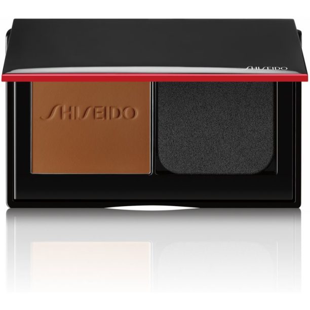 Shiseido Synchro Skin Self-Refreshing Custom Finish Powder Foundation Грим на прах цвят 510 Suede 9 гр. на ниска цена