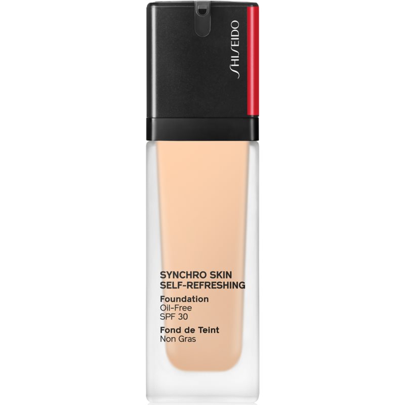 Shiseido Synchro Skin Self-Refreshing Foundation дълготраен фон дьо тен SPF 30 цвят 140 Porcelain 30 мл.