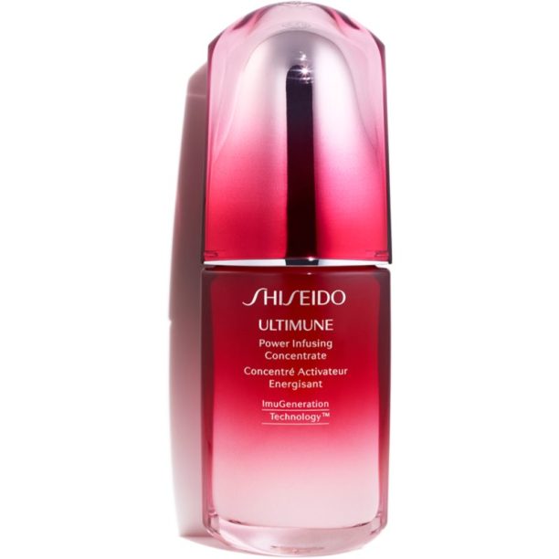 Shiseido Ultimune Power Infusing Concentrate енергизиращ и защитен концентрат за всички типове кожа на лицето 50 мл.