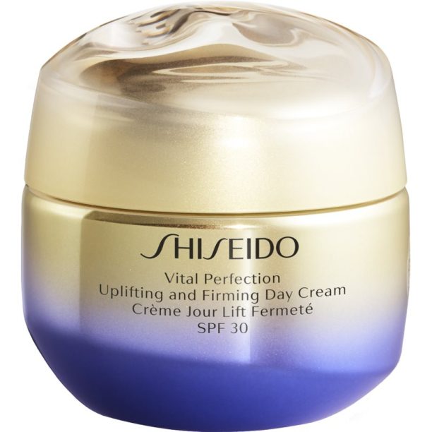 Shiseido Vital Perfection Uplifting & Firming Day Cream стягащ и лифтинг дневен крем SPF 30 50 мл. на ниска цена