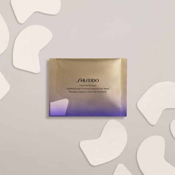 Shiseido Vital Perfection Uplifting & Firming Express Eye Mask маска с лифтинг и стягащ ефект за околоочната област 12 бр. на ниска цена