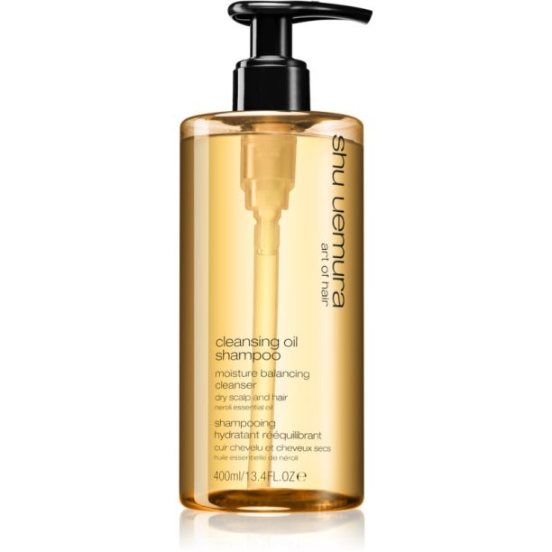 Shu Uemura Cleansing Oil Shampoo почистващ маслов шампоан за чувствителна кожа на скалпа 400 мл.