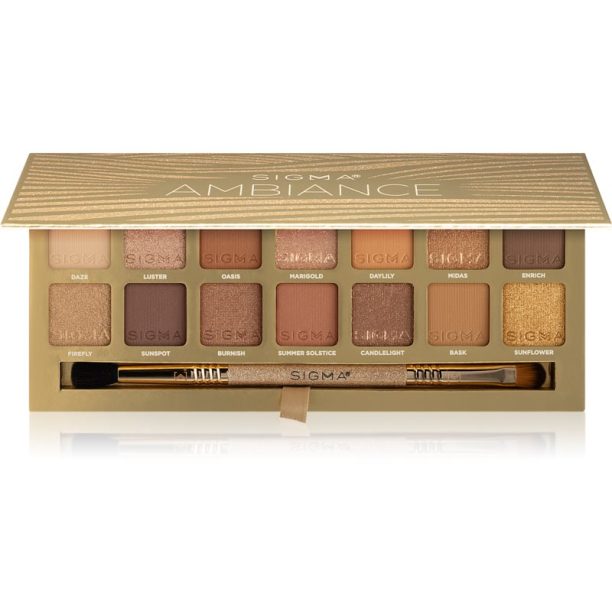 Sigma Beauty Ambiance Eyeshadow Palette палитра от сенки за очи