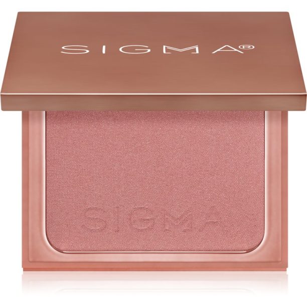 Sigma Beauty Blush дълготраен руж с малко огледало цвят Berry Love 7