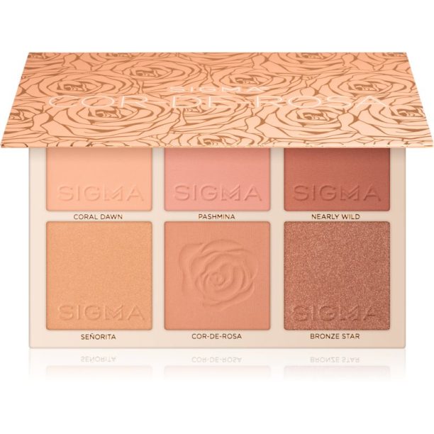 Sigma Beauty Cor-de-Rosa Blush Palette палитра с ружове 25