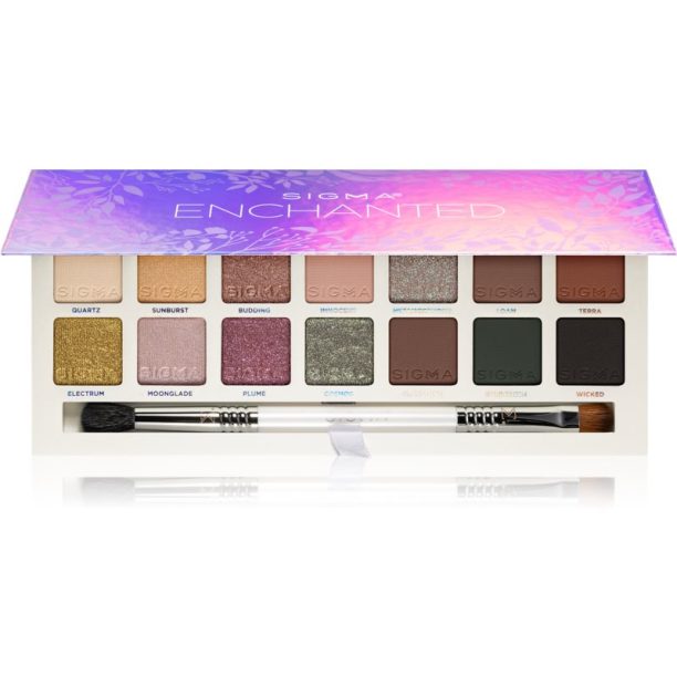 Sigma Beauty Enchanted Eyeshadow Palette палитра от сенки за очи 19