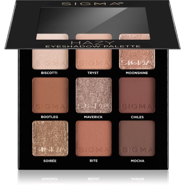 Sigma Beauty Eyeshadow Palette Spicy палитра от сенки за очи 9 гр.