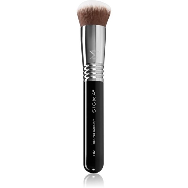 Sigma Beauty F82 Round Kabuki™ Brush четка за минерална пудра на прах 1 бр.