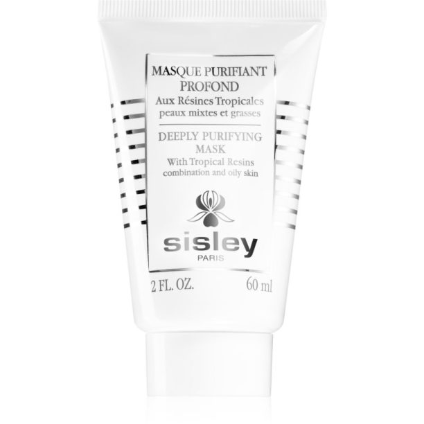 Sisley Deeply Purifying Mask With Tropical Resins дълбоко почистваща маска за смесена и мазна кожа 60 мл.