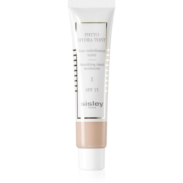 Sisley Phyto-Hydra Teint тониращ хидратиращ крем за лице SPF 15 цвят 1 Light 40 мл.