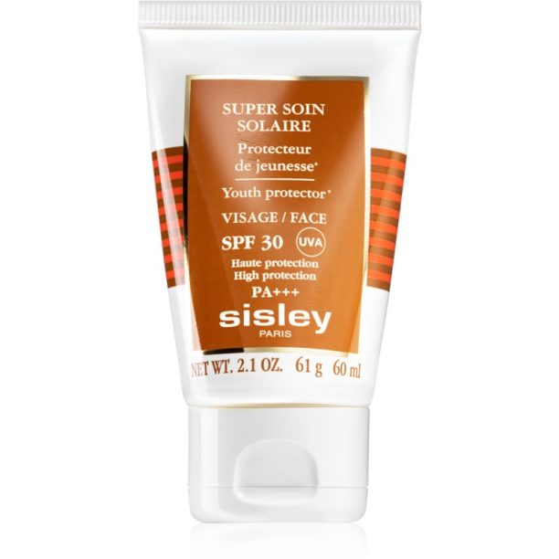 Sisley Super Soin Solaire водоустойчив крем за лице за изкуствен тен SPF 30 60 мл.