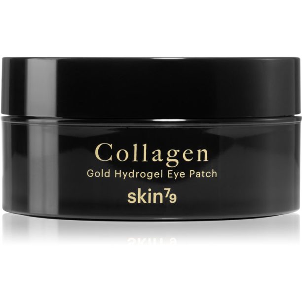 Skin79 24k Gold Collagen хидрогелова маска за зоната около очите с колаген 60 бр.