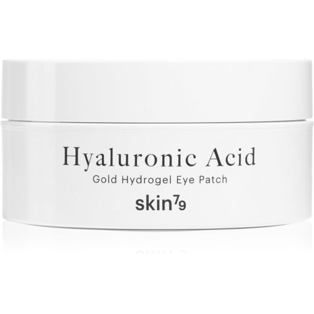 Skin79 24k Gold Hyaluronic Acid хидрогелова маска за зоната около очите с хиалуронова киселина 60 бр.