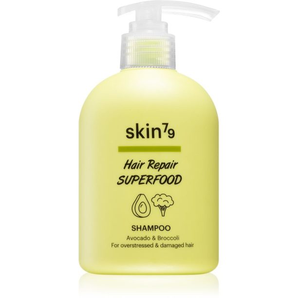 Skin79 Hair Repair Superfood Avocado & Broccoli подсилващ шампоан за увредена коса 230 мл.