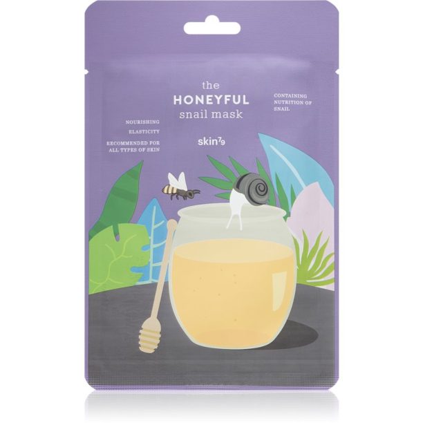 Skin79 Snail The Honeyful подхранваща платнена маска с екстракт от охлюв 20 мл.