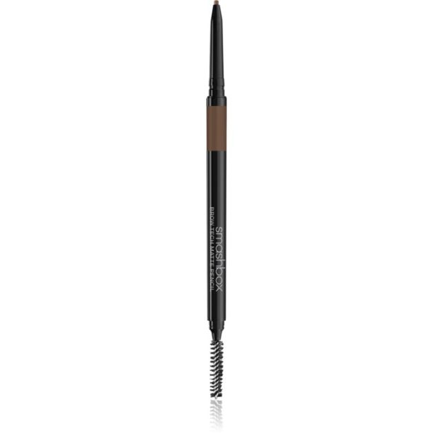 Smashbox Brow Tech Matte Pencil автоматичен молив за вежди с четка цвят Taupe 0.09 гр. на ниска цена