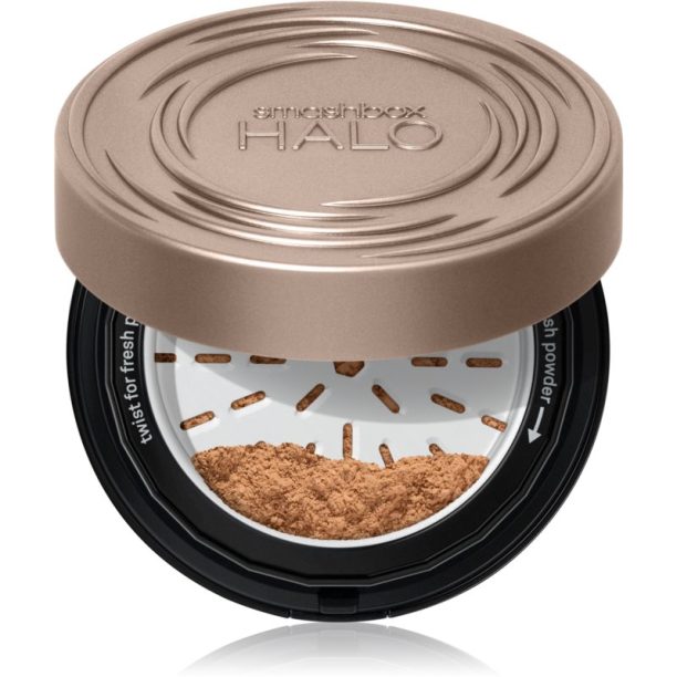 Smashbox Halo Fresh Perfecting Powder насипна пудра цвят Dark 10 гр. на ниска цена