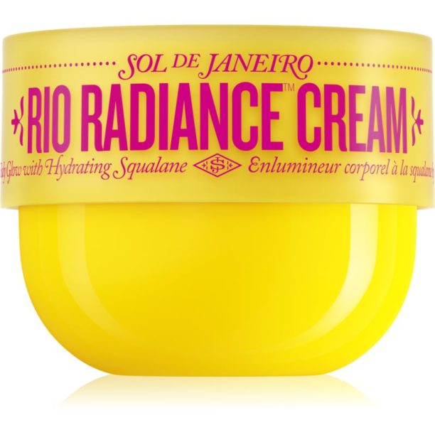 Sol de Janeiro Rio Radiance Cream озаряващ крем за тяло с хидратиращ ефект 75 мл.