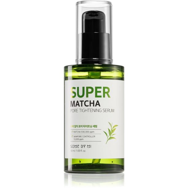 Some By Mi Super Matcha Pore Tightening успокояващ серум против мазна кожа и разширени пори 50 мл.