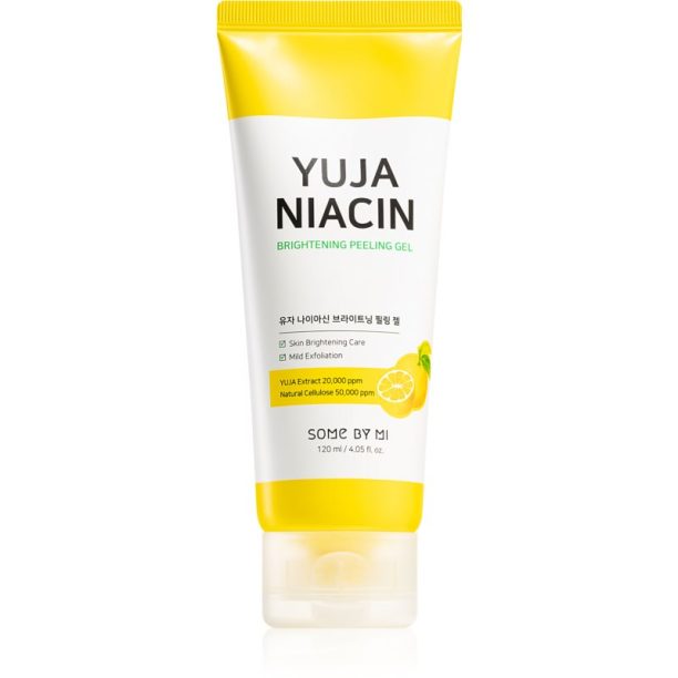 Some By Mi Yuja Niacin Brightening почистващ пилинг гел за озаряване на лицето 120 мл.