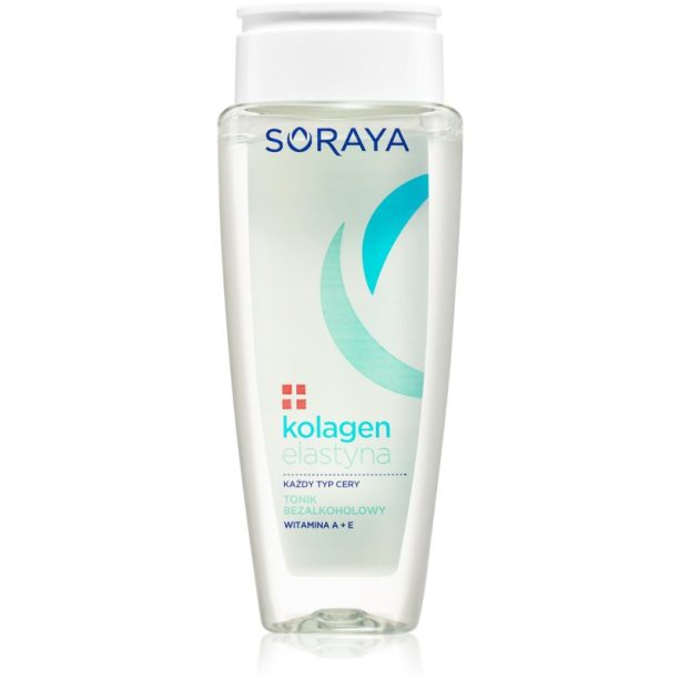 Soraya Collagen & Elastin почистващ тоник с витамини А и Е 200 мл.