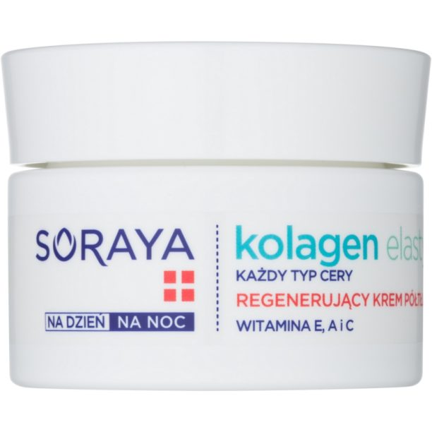 Soraya Collagen & Elastin регенериращ крем за лие с витамини 50 мл.