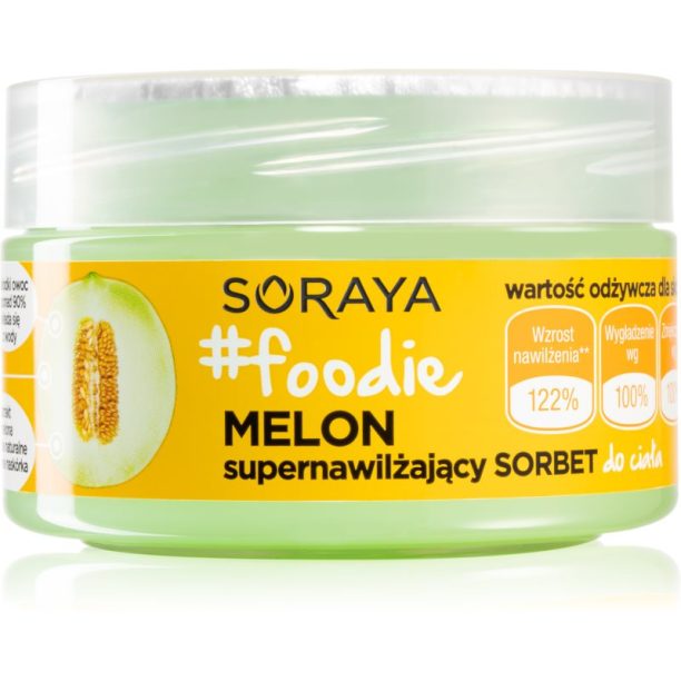 Soraya #Foodie Melon интензивен хидратиращ гел за тяло 200 мл.