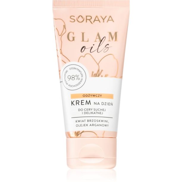 Soraya Glam Oils подхранващ крем за чувствителна и суха кожа 50 мл.