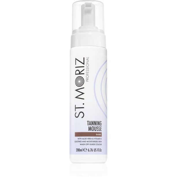 St. Moriz Tanning Mousse автобронзант-мус цвят Dark  200 мл.