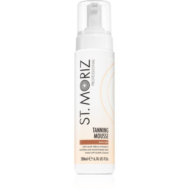 St. Moriz Tanning Mousse автобронзант-мус цвят Medium 200 мл.