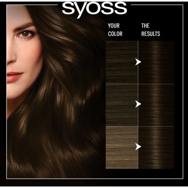 Syoss Oleo Intense перманентната боя за коса с олио цвят 3-10 Deep Brown 1 бр. на ниска цена