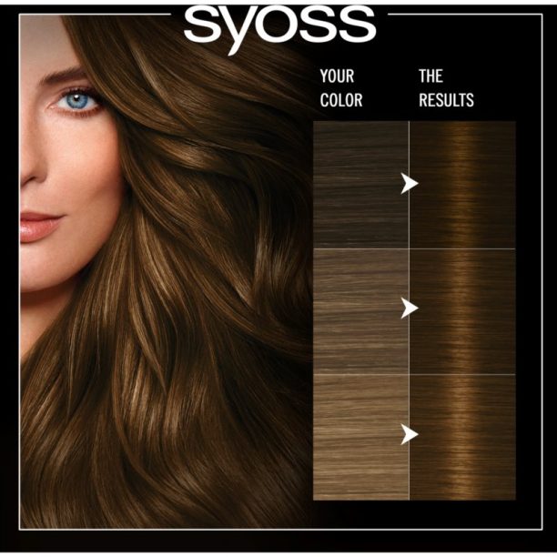 Syoss Oleo Intense перманентната боя за коса с олио цвят 4-60 Gold Brown 1 бр. на ниска цена