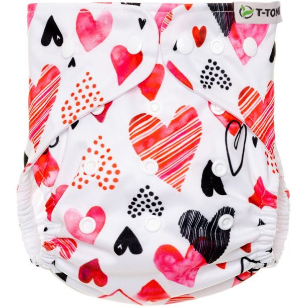 T-TOMI Diaper Covers AIO Hearts пелени гащички