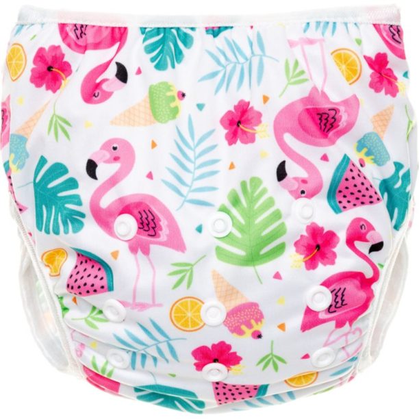 T-TOMI Diaper Swimwear Flamingo пелени бански